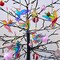 24 Sets Hummingbird Suncatcher Decorations (orange) 3 x 2 x 5 inches